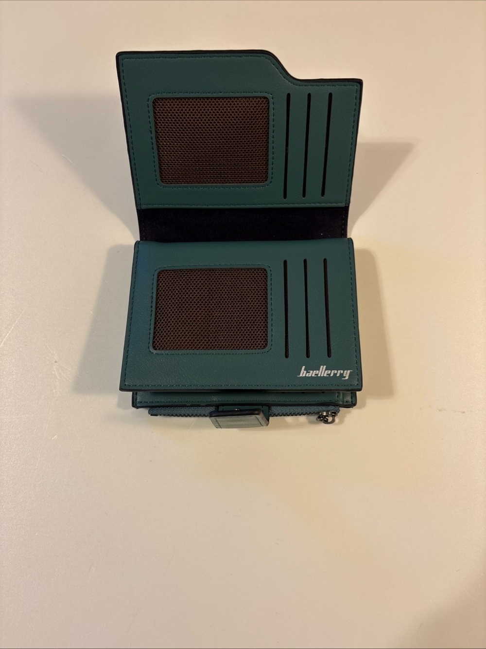 baellerry greenTrifold Card Wallet